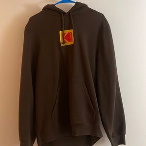 Kodak Hoodie Size M Brown